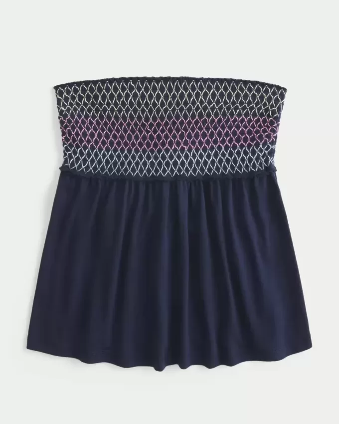Top Babydoll ușor fără bretele