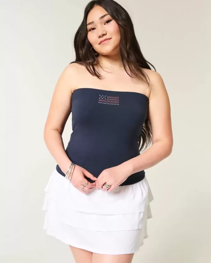 Top cu tub grafic Taylor Shine Top cu tub grafic Taylor Shine