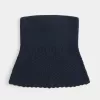 Top cu tub pulover în stil croșetat Top cu tub pulover în stil croșetat