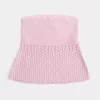 Top cu tub pulover în stil croșetat Top cu tub pulover în stil croșetat