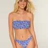 Top de bikini Bandeau cu fumuri Top de bikini Bandeau cu fumuri