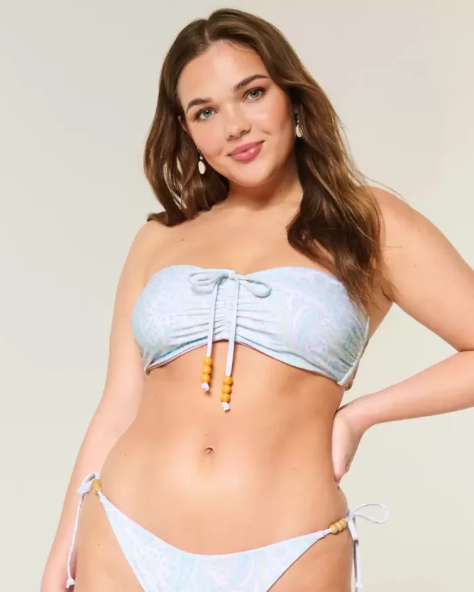 Top de bikini cu bandă reversibil Top de bikini cu bandă reversibil