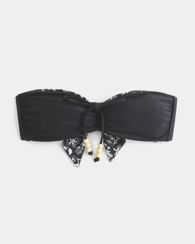 Top de bikini cu bandă reversibil Top de bikini cu bandă reversibil
