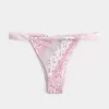 Top de bikini cu picior înalt cu smock Top de bikini cu picior înalt cu smock
