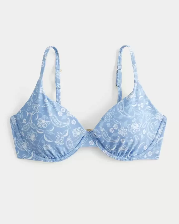 Top de bikini cu sârmă, curbat Top de bikini cu sârmă, curbat