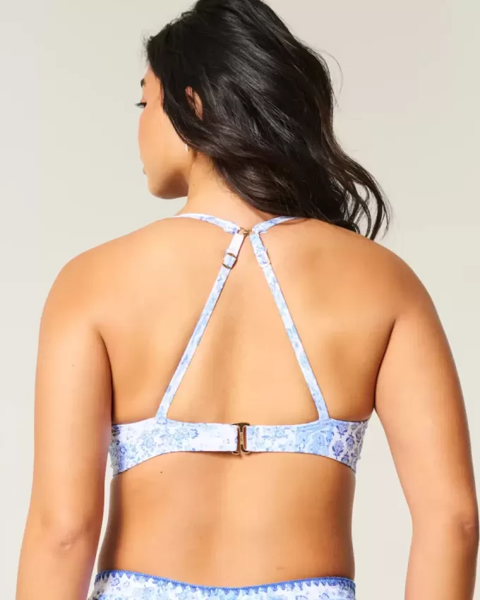 Top de bikini cu sârmă, curbat, cu adâncime Top de bikini cu sârmă, curbat, cu adâncime