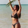 Top de bikini cu sârmă, curbat, înalt Apex Top de bikini cu sârmă, curbat, înalt Apex