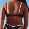 Top de bikini cu sârmă, curbat, înalt Apex Top de bikini cu sârmă, curbat, înalt Apex