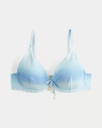 Top de bikini cu sârmă strălucitor