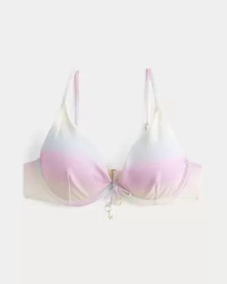 Top de bikini cu sârmă strălucitor