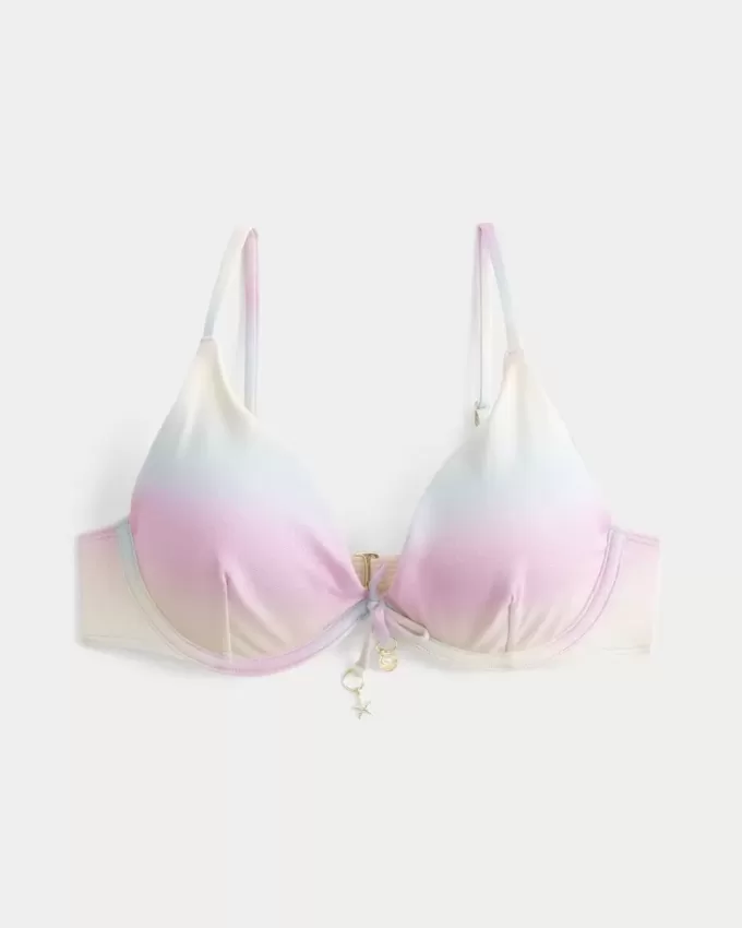 Top de bikini cu sârmă strălucitor Top de bikini cu sârmă strălucitor