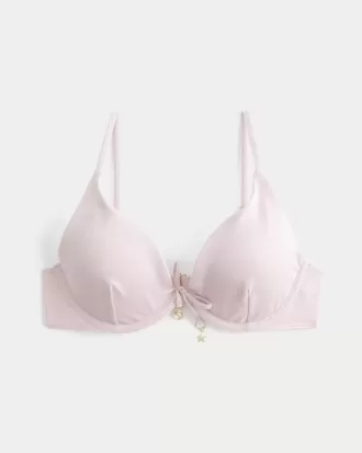 Top de bikini cu sârmă strălucitor