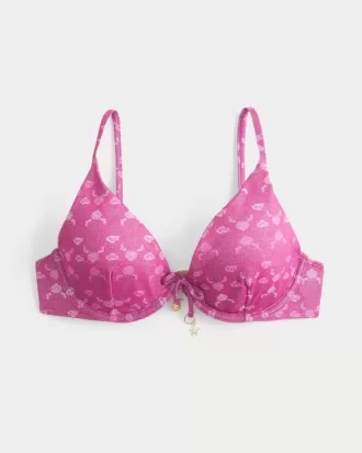 Top de bikini cu sârmă strălucitor