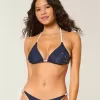 Top de bikini triunghi cu Halter Vacanță de primăvară Top de bikini triunghi cu Halter Vacanță de primăvară