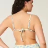Top de bikini triunghi cu volane Top de bikini triunghi cu volane