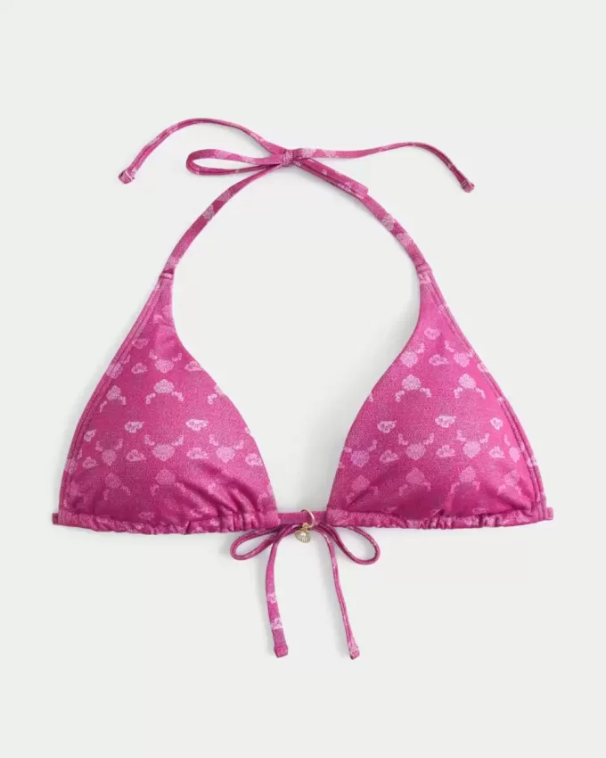Top de bikini triunghi Shimmer Top de bikini triunghi Shimmer