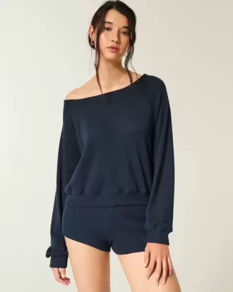 Top fără umeri cu vafe Gilly Hicks