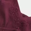 Top pentru babydoll Crinkle Shine Flyaway Top pentru babydoll Crinkle Shine Flyaway