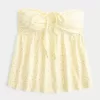 Top pentru babydoll fără bretele Top pentru babydoll fără bretele