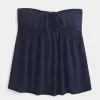 Top pentru babydoll fără bretele Top pentru babydoll fără bretele
