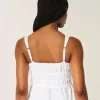 Top peplum cu cravată în amestec de in Top peplum cu cravată în amestec de in