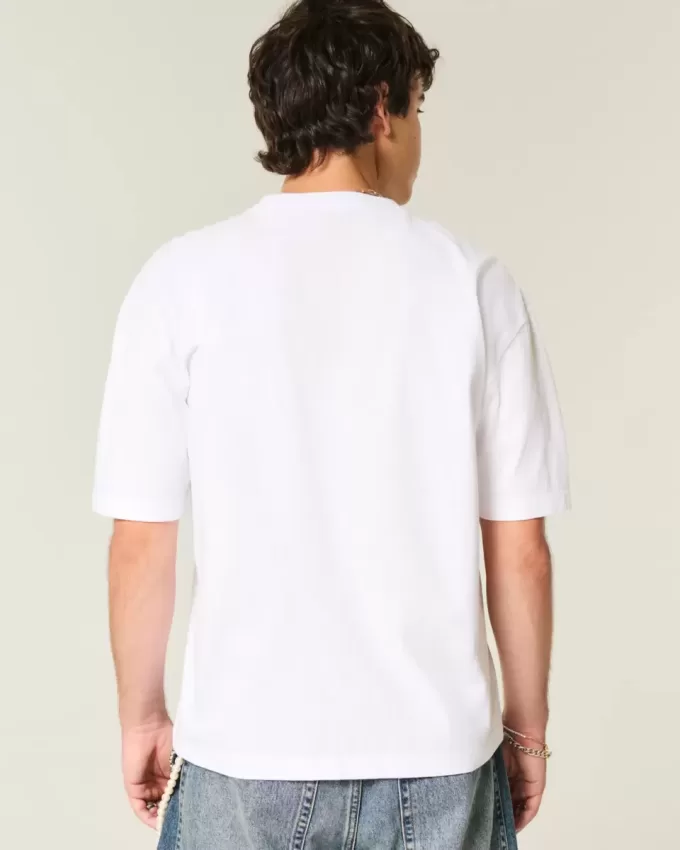 Tricou Boxy Crop Heavyweight Crew Tricou Boxy Crop Heavyweight Crew