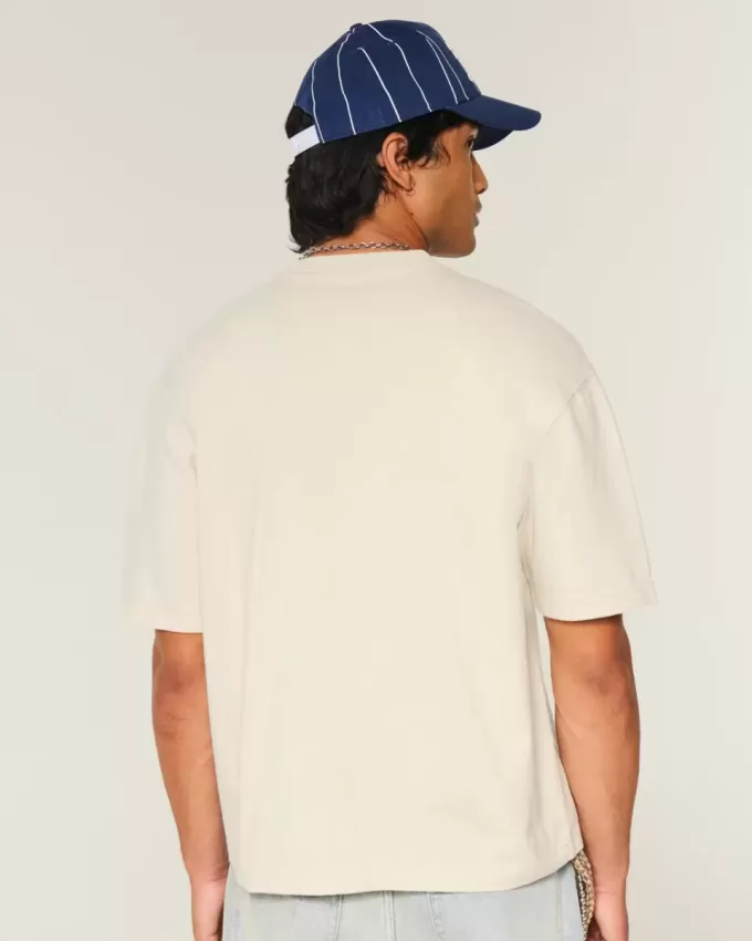 Tricou Boxy Crop Heavyweight Crew Tricou Boxy Crop Heavyweight Crew