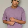 Tricou Boxy Crop Heavyweight Washed Crew Tricou Boxy Crop Heavyweight Washed Crew
