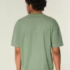 Tricou Boxy Crop Heavyweight Washed Crew Tricou Boxy Crop Heavyweight Washed Crew