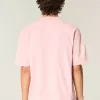 Tricou Boxy Crop Heavyweight Washed Crew Tricou Boxy Crop Heavyweight Washed Crew