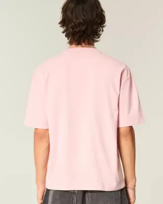 Tricou Boxy Crop Heavyweight Washed Crew