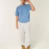 Tricou boxy, din bumbac spalat, cu greutate mare Tricou boxy, din bumbac spalat, cu greutate mare