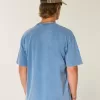 Tricou boxy, din bumbac spalat, cu greutate mare Tricou boxy, din bumbac spalat, cu greutate mare