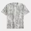 Tricou Boxy Heavyweight Camo Crew Tricou Boxy Heavyweight Camo Crew