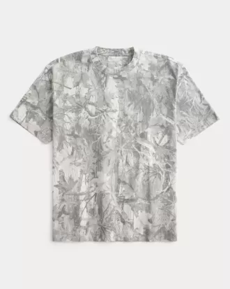 Tricou Boxy Heavyweight Camo Crew Tricou Boxy Heavyweight Camo Crew