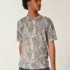 Tricou Boxy Heavyweight Camo Crew Tricou Boxy Heavyweight Camo Crew