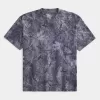 Tricou Boxy Heavyweight Camo Crew