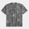 Tricou Boxy Heavyweight Camo Crew Tricou Boxy Heavyweight Camo Crew