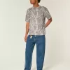 Tricou Boxy Heavyweight Camo Crew Tricou Boxy Heavyweight Camo Crew