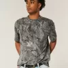 Tricou Boxy Heavyweight Camo Crew Tricou Boxy Heavyweight Camo Crew