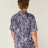 Tricou Boxy Heavyweight Camo Crew