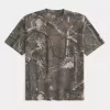 Tricou Boxy Heavyweight Camo Crew Tricou Boxy Heavyweight Camo Crew