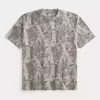 Tricou Boxy Heavyweight Camo Crew Tricou Boxy Heavyweight Camo Crew