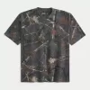 Tricou Boxy Heavyweight Camo Crew Tricou Boxy Heavyweight Camo Crew