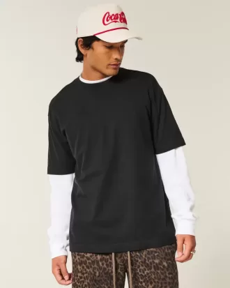 Tricou Boxy Heavyweight Cotton Crew Tricou Boxy Heavyweight Cotton Crew