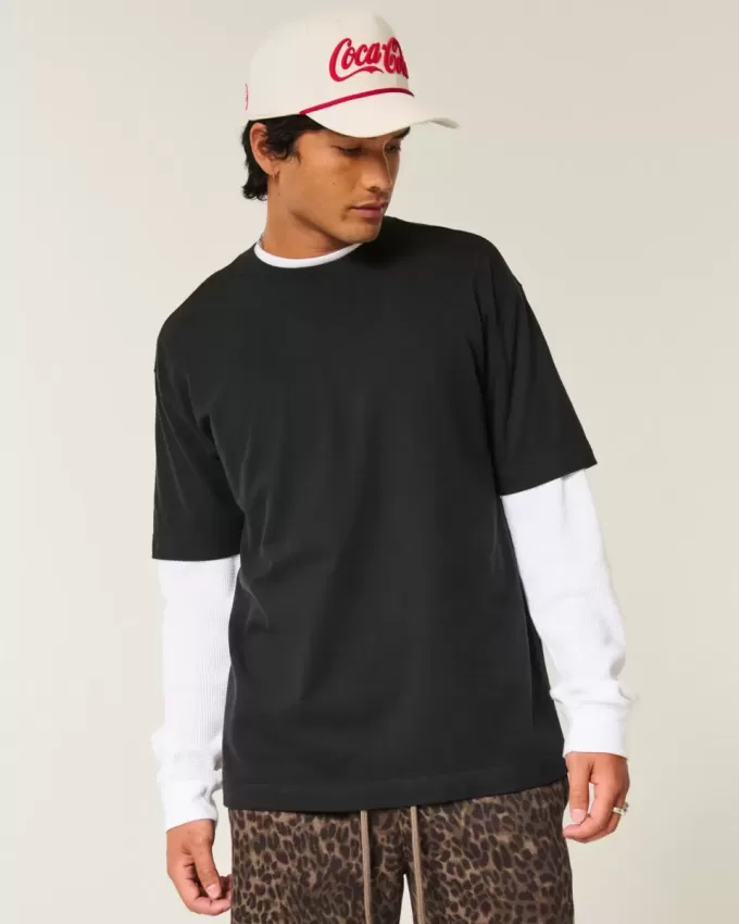 Tricou Boxy Heavyweight Cotton Crew Tricou Boxy Heavyweight Cotton Crew