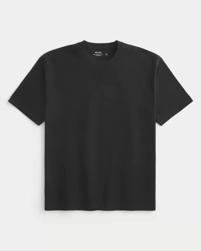 Tricou Boxy Heavyweight Cotton Crew Tricou Boxy Heavyweight Cotton Crew