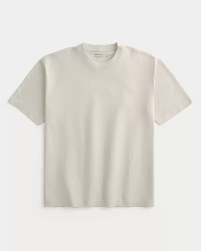 Tricou Boxy Heavyweight Cotton Crew Tricou Boxy Heavyweight Cotton Crew