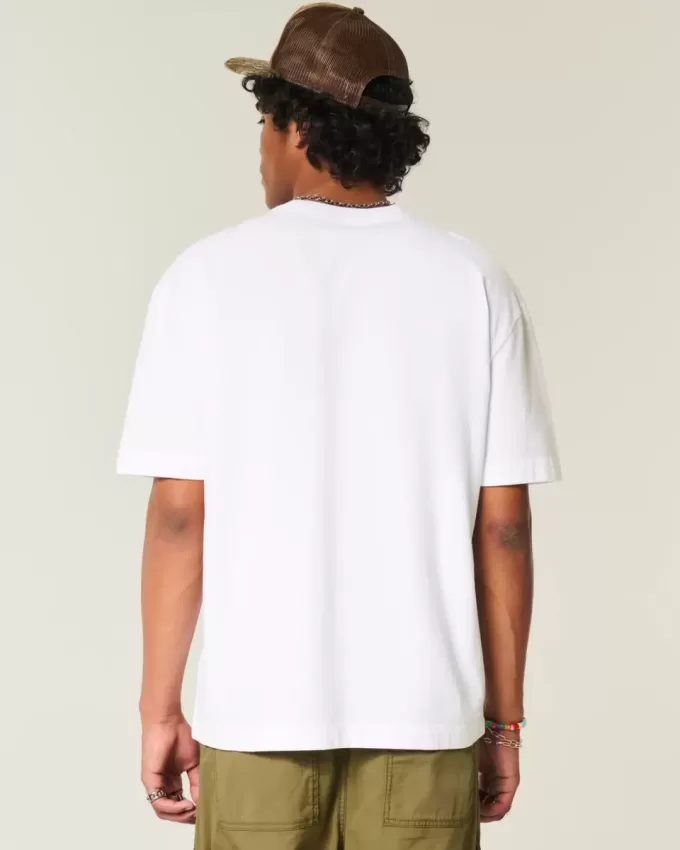 Tricou Boxy Heavyweight Cotton Crew Tricou Boxy Heavyweight Cotton Crew