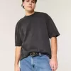 Tricou Boxy Heavyweight Crop Crew Tricou Boxy Heavyweight Crop Crew